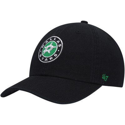 Бейсболка Dallas Stars 47 Black Team Clean Up
