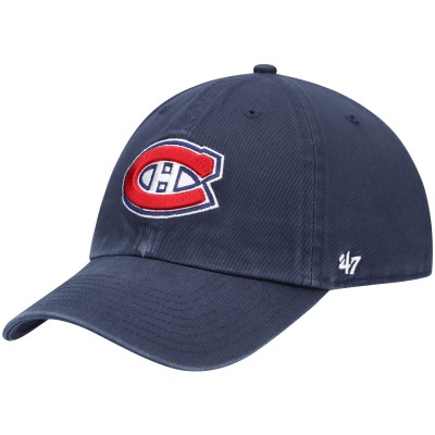Бейсболка Montreal Canadiens 47 Navy Team Clean Up