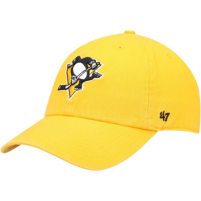 Бейсболка Pittsburgh Penguins 47 Team Clean Up - Gold