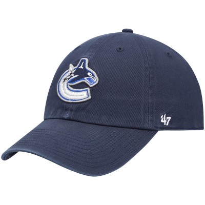 Бейсболка Vancouver Canucks 47 Navy Team Clean Up