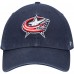 Бейсболка Columbus Blue Jackets 47 Navy Team Clean Up