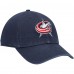 Бейсболка Columbus Blue Jackets 47 Navy Team Clean Up