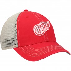 Detroit Red Wings 47 Red Trawler Clean Up Trucker Snapback Hat Detroit Red Wings 47 Red Trawler Clean Up Trucker Snapback Hat