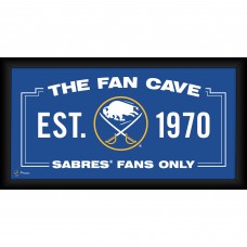 Buffalo Sabres Fanatics Authentic Framed 10 x 20 (2020-Present) Fan Cave Collage