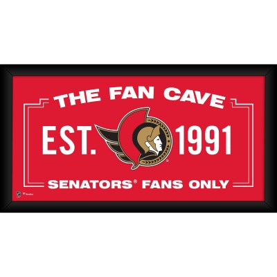 Ottawa Senators Fanatics Authentic Framed 10 x 20 (2020-Present) Fan Cave Collage