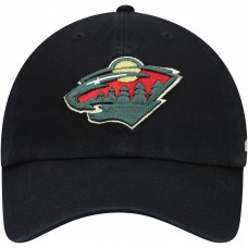 Бейсболка Minnesota Wild 47 Black Team Clean Up