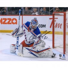 Autographed New York Rangers Igor Shesterkin Fanatics Authentic 8 x 10 White Jersey Glove Save Photograph Autographed New York Rangers Igor Shesterkin Fanatics Authentic 8 x 10 White Jersey Glove Save Photograph