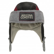 Arizona Coyotes Youth Fleece Hockey Helmet Hat - Black