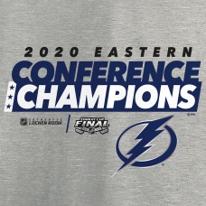 Футболка Tampa Bay Lightning 2020 Eastern Conference Champions Locker Room Taped Up - Gray