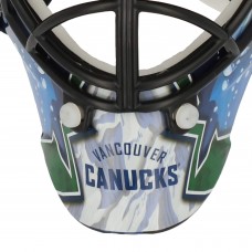 Vancouver Canucks Fanatics Authentic Sportstar Throwback Black Skate Logo Mini Helmet