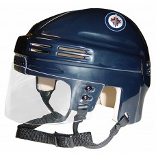 Unsigned Winnipeg Jets Fanatics Authentic Sportstar Navy Mini Helmet