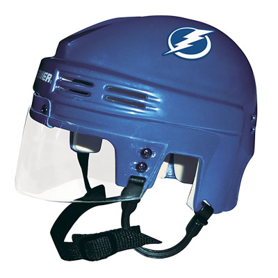Unsigned Tampa Bay Lightning Fanatics Authentic Sportstar Blue Mini Helmet