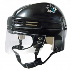Шлем с автографом San Jose Sharks Fanatics Authentic Unsigned Sportstar Black Mini