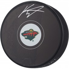 Шайба Autographed Minnesota Wild Kirill Kaprizov Fanatics Authentic