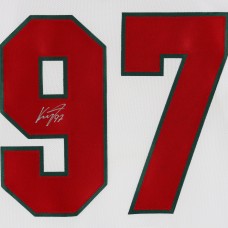 Игровая джерси Kirill Kaprizov Minnesota Wild Autographed Fanatics Authentic White Adidas Authentic