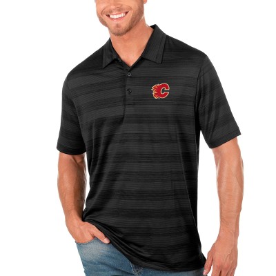 Поло Calgary Flames Antigua Compass - Black