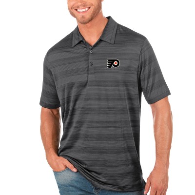 Футболка поло Philadelphia Flyers Antigua Compass - Charcoal