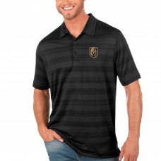 Футболка поло Vegas Golden Knights Antigua Compass - Black
