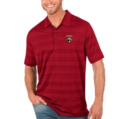 Футболка поло Florida Panthers Antigua Compass - Red - оригинальные футболки Флорида Пантерз