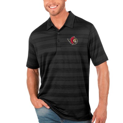 Футболка поло Ottawa Senators Antigua Compass - Black