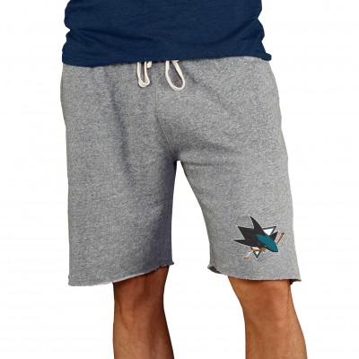 Шорты San Jose Sharks Concepts Sport Mainstream Terry - Gray