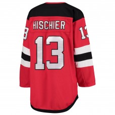 Nico Hischier New Jersey Devils Youth Home Premier Jersey - Red