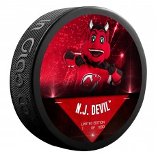 Шайба N.J. Devil New Jersey Devils Fanatics Authentic Unsigned Fanatics Exclusive Mascot - Limited Edition of 1000