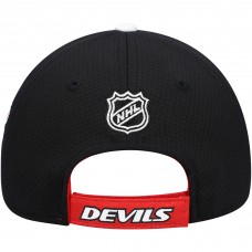 New Jersey Devils Youth Blueline Structured Adjustable Hat - Black
