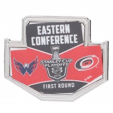 Washington Capitals vs. Carolina Hurricanes WinCraft 2019 Stanley Cup Playoffs Eastern Conference First Round Pin Washington Capitals vs. Carolina Hurricanes WinCraft 2019 Stanley Cup Playoffs Eastern Conference First Round Pin