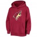 Толстовка Arizona Coyotes Youth Primary Logo - Garnet