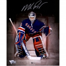 Autographed New York Rangers Mike Richter Fanatics Authentic 8 x 10 In Net Spotlight Photograph Autographed New York Rangers Mike Richter Fanatics Authentic 8 x 10 In Net Spotlight Photograph