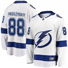 Игровая джерси Andrei Vasilevskiy Tampa Bay Lightning Away Premier Breakaway - White