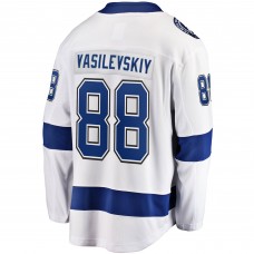 Игровая джерси Andrei Vasilevskiy Tampa Bay Lightning Away Premier Breakaway - White