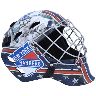 Шлем Henrik Lundqvist & Mike Richter New York Rangers Fanatics Authentic Autographed Replica Goalie