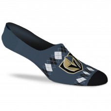 Vegas Golden Knights For Bare Feet Womens Micro Argyle No-Show Socks