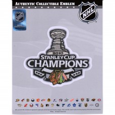 Патч Chicago Blackhawks Fanatics Authentic Unsigned 2010 Stanley Cup Champions National Emblem