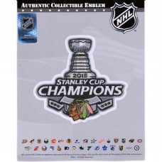 Патч Chicago Blackhawks Fanatics Authentic Unsigned 2015 Stanley Cup Champions National Emblem