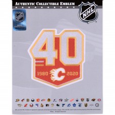 Calgary Flames Fanatics Authentic Unsigned 40th Anniversary Season National Emblem Jersey Patch