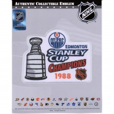 Патч Edmonton Oilers Fanatics Authentic Unsigned 1988 Stanley Cup Champions National Emblem