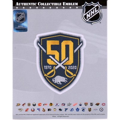 Unsigned Buffalo Sabres Fanatics Authentic 50th Anniversary Season National Emblem Jersey Patch