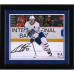 Фото с автографом Auston Matthews Toronto Maple Leafs Fanatics Authentic 8" x 10" White Jersey Skating Horizontal