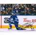 Фото с автографом Auston Matthews Toronto Maple Leafs Fanatics Authentic 8" x 10" Blue Jersey Goal Celebration