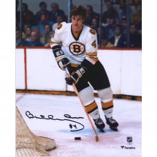 Autographed Boston Bruins Bobby Orr Fanatics Authentic 8 x 10 White Jersey Skating Photograph