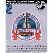 Pittsburgh Penguins vs. Chicago Blackhawks Fanatics Authentic Unsigned 1992 Stanley Cup Championship National Emblem Jersey Patch