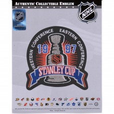Патч Detroit Red Wings vs. Philadelphia Flyers Fanatics Authentic Unsigned 1997 Stanley Cup Final National Emblem