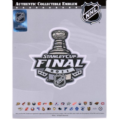 Патч Boston Bruins vs. Vancouver Canucks Fanatics Authentic Unsigned 2011 Stanley Cup Final National Emblem