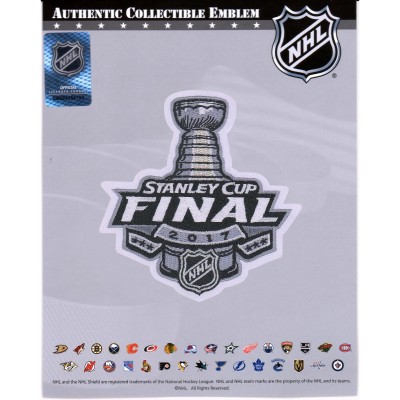 Unsigned Pittsburgh Penguins vs. Nashville Predators Fanatics Authentic 2017 Stanley Cup Final National Emblem Jersey Patch