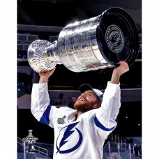 Unsigned Tampa Bay Lightning Brayden Point Fanatics Authentic 2020 Stanley Cup Champions Raising Cup Photograph