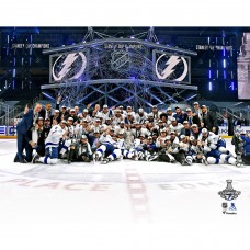 Unsigned Tampa Bay Lightning Fanatics Authentic 2020 Stanley Cup Champions Team Celebration Photograph