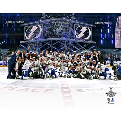 Unsigned Tampa Bay Lightning Fanatics Authentic 2020 Stanley Cup Champions Team Celebration Photograph